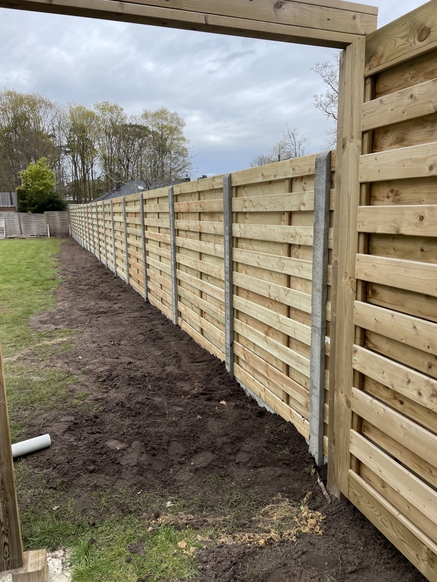 Tuinaanleg - Omheining